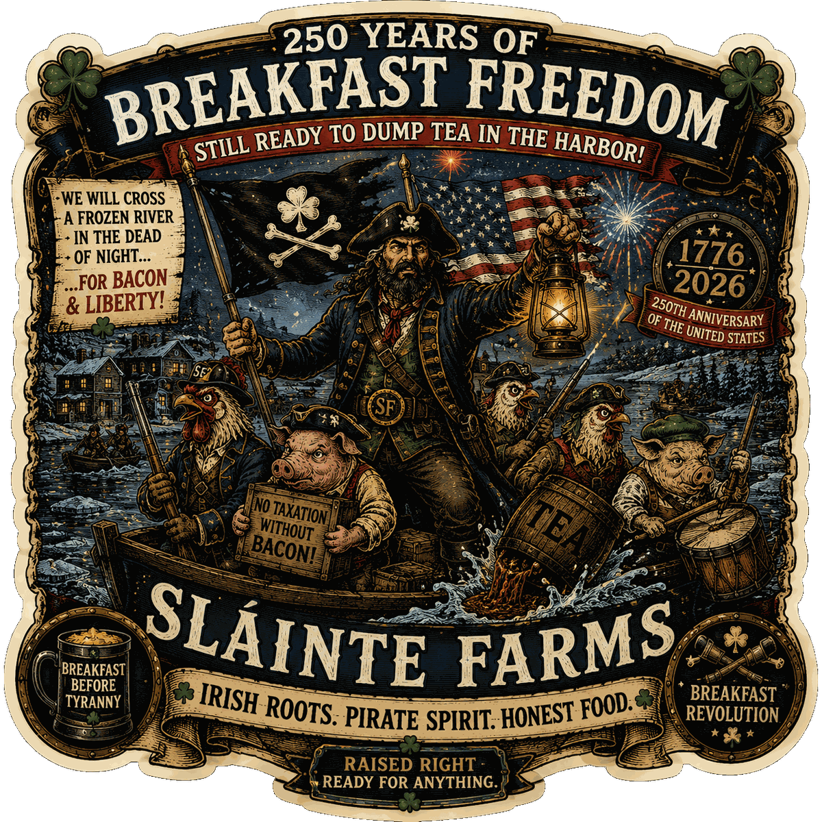 250 Years of Breakfast Freedom