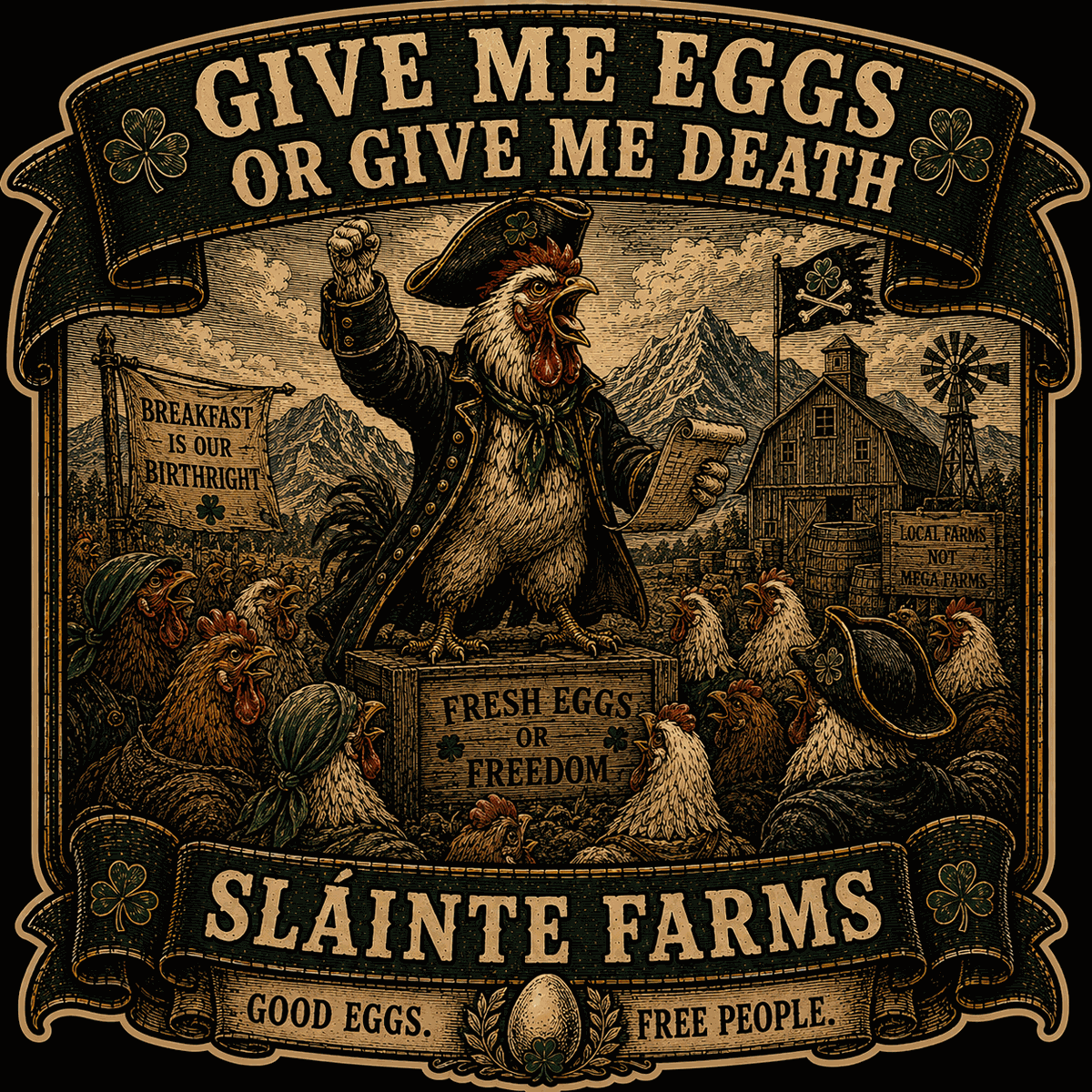 Give Me Eggs or Give Me Death